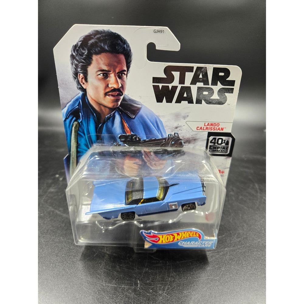 Hot Wheels Star Wars Lando Calrissian Character Car Empire Strikes Back GJH91